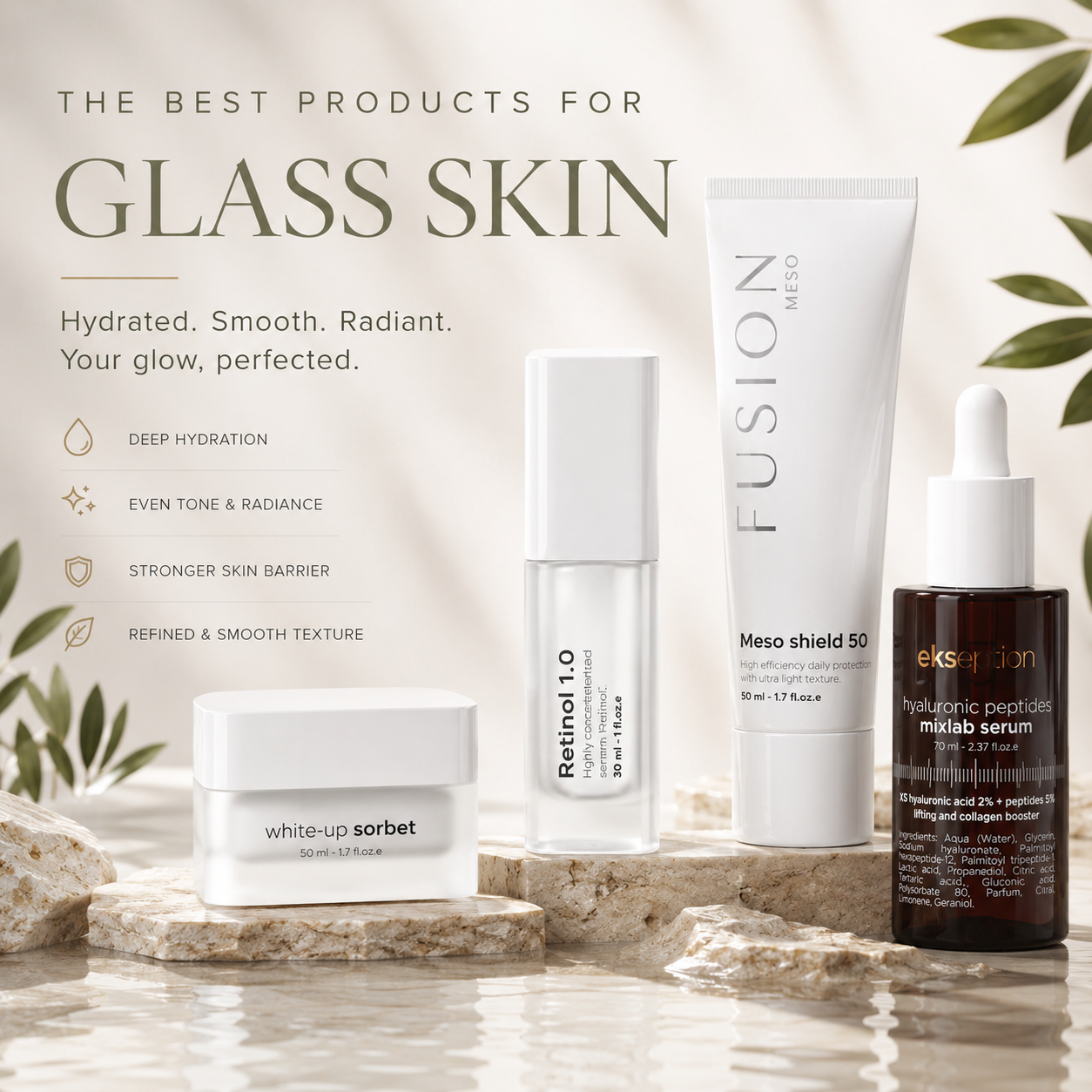 The Best Products for Glass Skin: A Skin Specialist's Edit