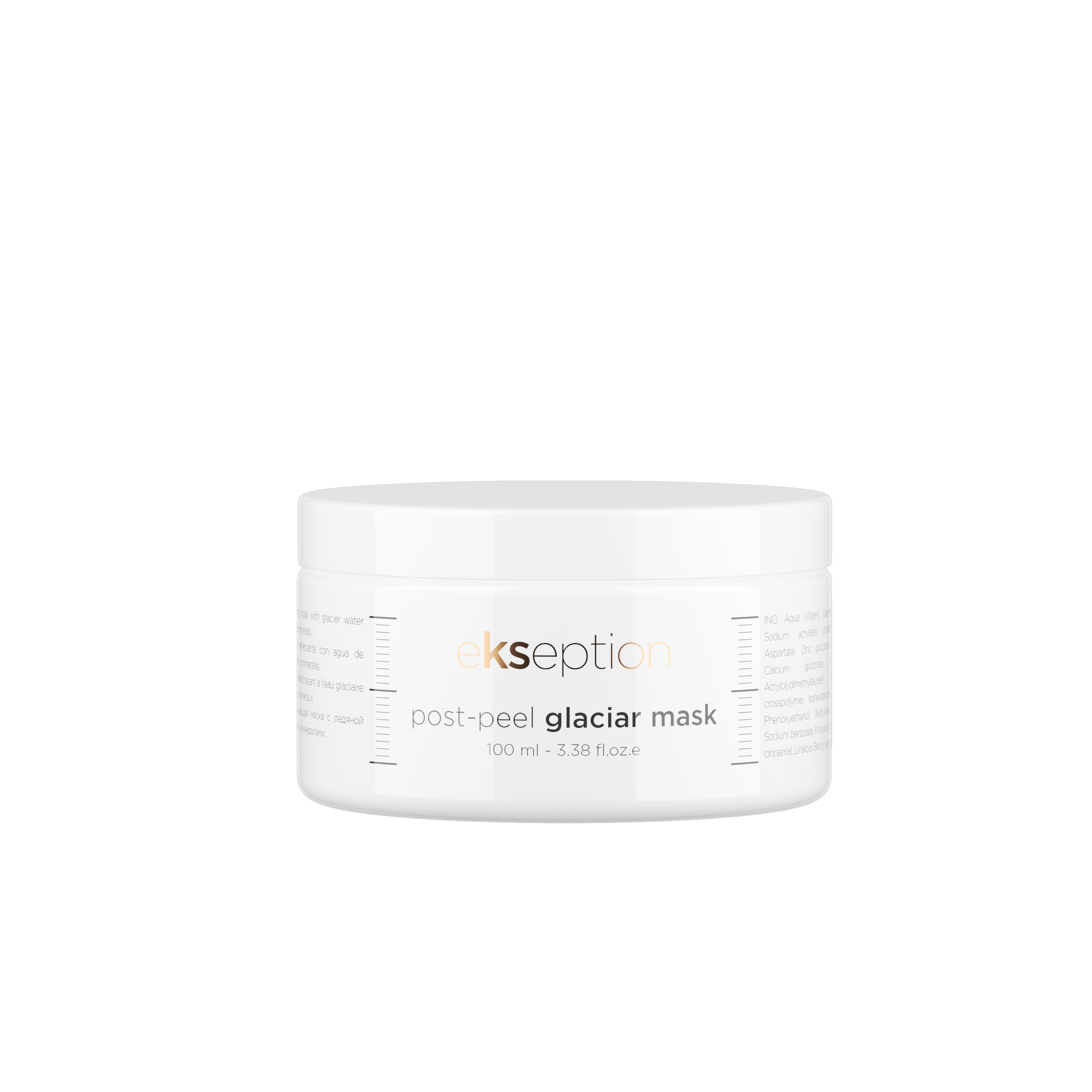 Post Peel Glaciar Mask