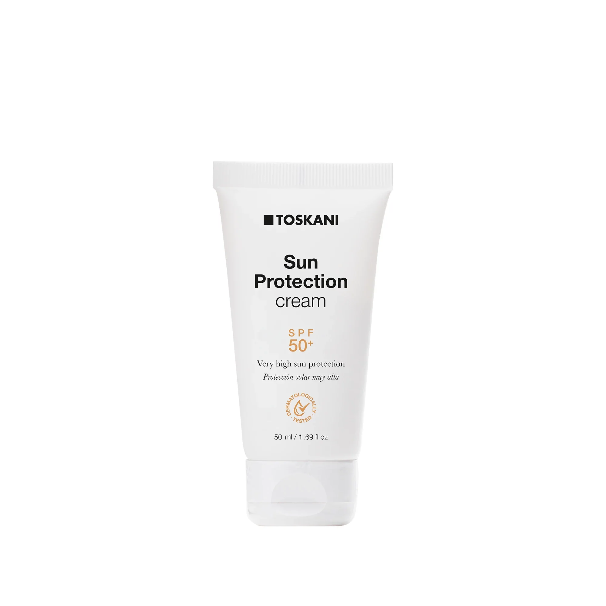Toskani Cream SPF50+ facial sunscreen
