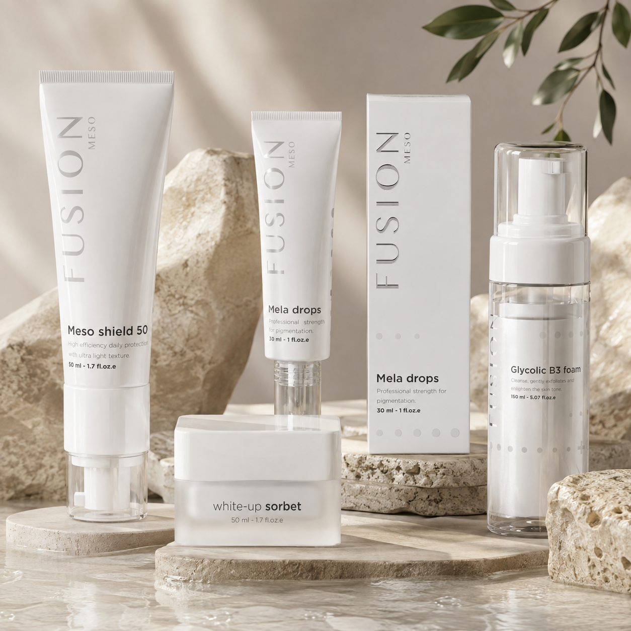 The Pigmentation Routine skincare set from Sorelle Skin Clinic