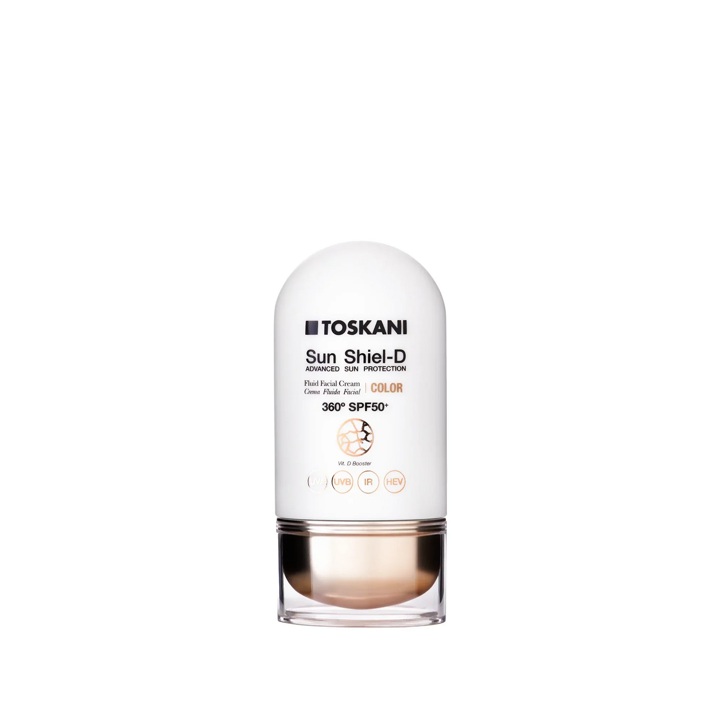 Sun Shiel-D fluid cream colour SPF50+
